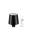 SP Souliotis Decorative Lamp Bottle Black