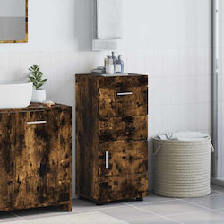 vidaXL Badezimmerschrank B37xT31.5xH82cm Eiche