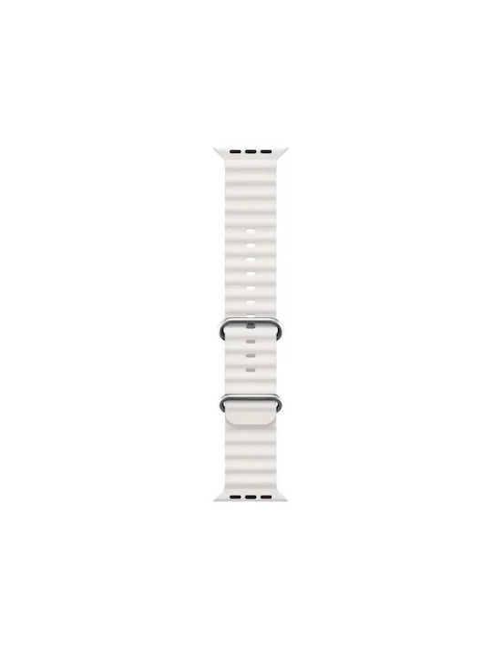 Vidvie Armband Silikon Weiß (Apple Watch 38/40/41/42mm)