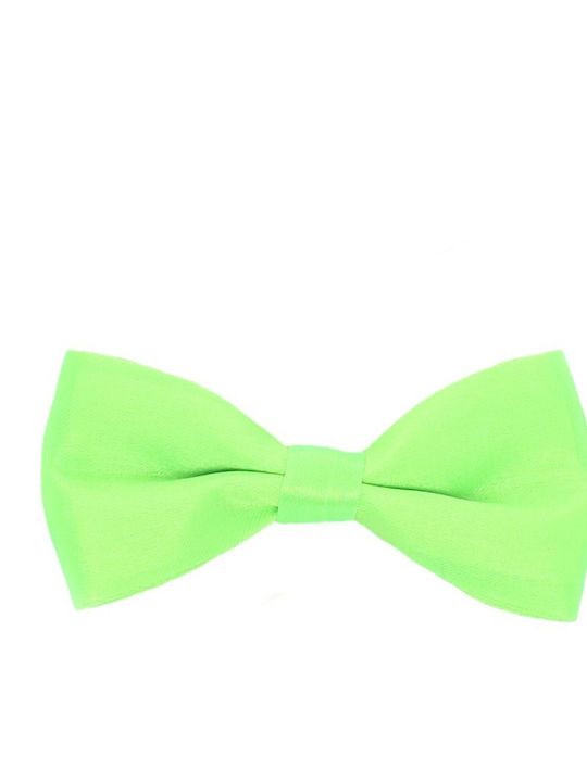 Children's Bow Tie Buticcochet 9x5 Cm Solid Pattern Bright Green Papc279