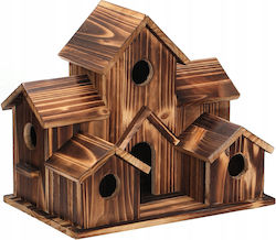 Mega Bird House Nesting Box Apartment Villa Wooden Feeder Xxl