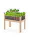 Costway Planter Box Wooden Transparent 100x59x77cm.