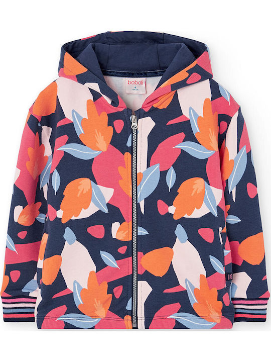 Kids Cardigan Fleece Multicolored