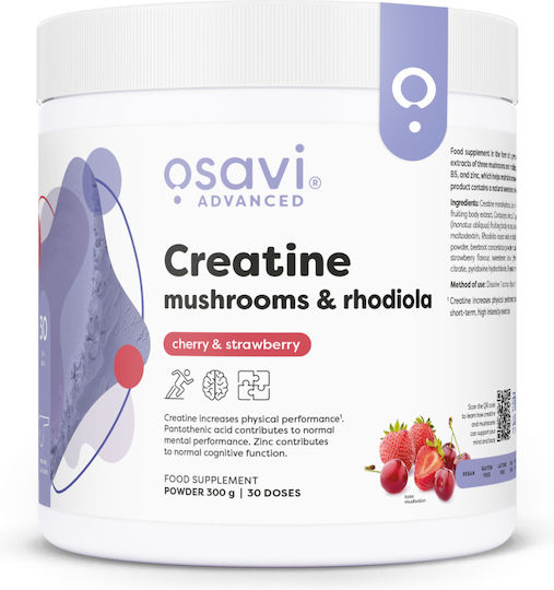 Creatine Mushrooms & Rhodiola 5000mg Cireș 300gr 250ml