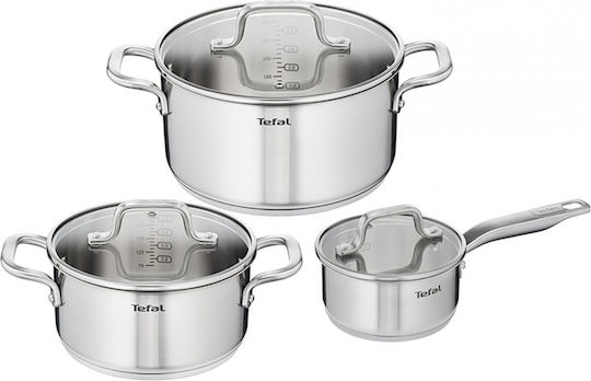 Tefal Infinite Σετ Κατσαρόλες 6 Σκευών Tefal Infinite Σετ Κατσαρόλες 6 Σκευών