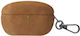 Sony WF-1000XM5 Turned Fur Leather Earphone Case With Hook Yellow