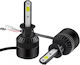 Set 2 Lămpi Auto Led H1 S2 Black Edition Faruri Led 12v 24v 50w 8000lm 6500k