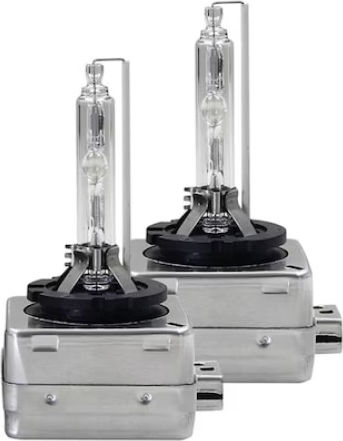 Set 2 Lămpi Auto D1s Putere 35w Temperatura De Culoare 6000k Tensiune 12v Xenon Flux Luminiscent 3200 Lumeni Argintiu