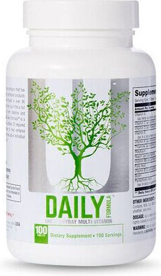 Universal Nutrition Daily Βιταμίνη για τα Μαλλιά, τo Δέρμα & Αντιοξειδωτική δράση 10mg 205gr 100 ταμπλέτες