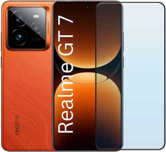 Folie Protectie Telefoane Screen Protector Realme GT 7 Skyddar Innovation Sticla Securizata Ultra HD 111D Protectie Instalare Usoara Set Autocolante Transparent