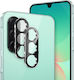 2x Gehärtetes Glas Kamera Erbord Samsung Galaxy A26 5G Schwarz