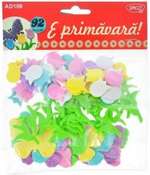 Set 92 Foam Figurines It's Spring