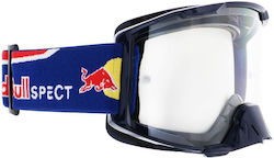 Motocross-Schutzbrille Spect Red Bull Dunkelblau Klar
