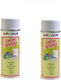 Paket 2 X Autolacksprays Logan Comet Grau Metallic Dupli-color 400 Ml