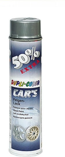 Vopsea Spray Argintie Dupli-color Pentru Jante 600 Ml