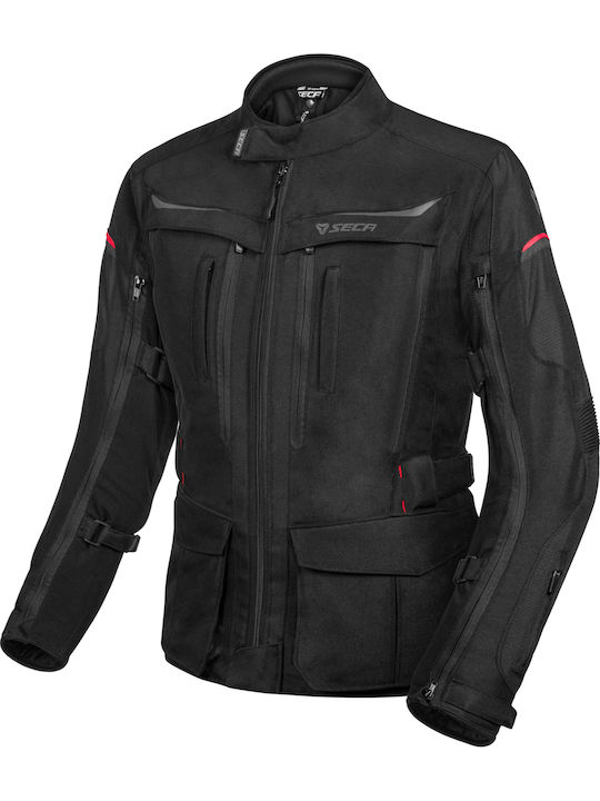 Seca Women's Motorcycle Jacket 4 Seasons Black