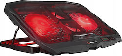 Rampage Cooling Pad με 4 Ανεμιστήρες