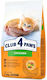 Club 4 Paws Ξηρά Τροφή για Ανήλικες Γάτες με Κοτόπουλο / Κρέας 2kg