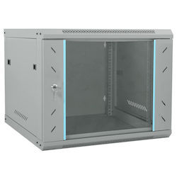 vidaXL Wandmontiert Rack-Schrank 60x60x50cm Gra...