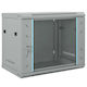 vidaXL Wandmontiert Rack-Schrank 60x45x50cm Gra...