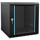 vidaXL Wall Mounted Rack Cabinet 53x60x60cm Bla...
