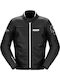 Spidi Genesis Winter Men's Motorcycle Jacket Leather Black/White