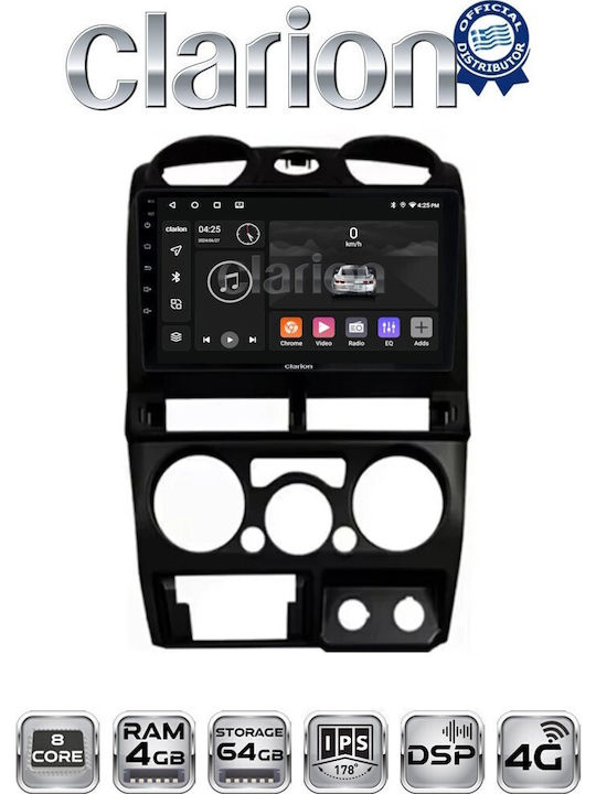 Clarion Auto-Audiosystem Isuzu D-Max 2008 2012 (Bluetooth/USB/WiFi/GPS/Apple-Carplay/Android-Auto)