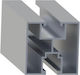 Quadratisches Aluminium-Profil Befestigungsschienen 40×40 Länge der Schiene 2 Stück