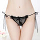 Sexy Lace-Up Back Hot Panty Black