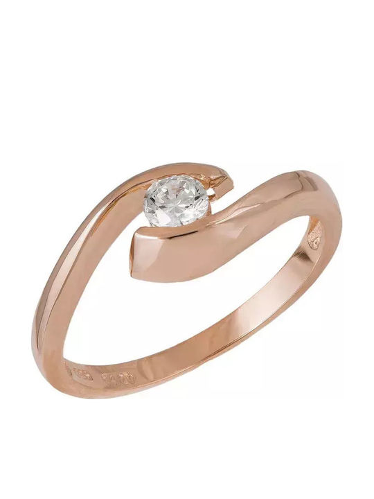 Single Stone from Rose Gold 14K
