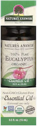 Nature's Answer Βιολογικό Αιθέριο Έλαιο Ευκάλυπτος 15ml Nature's Answer Βιολογικό Αιθέριο Έλαιο Ευκάλυπτος 15ml