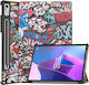 Lenovo Tab P11 Pro Gen 2 TB132FU, TB132XU 11 2 Zoll Dreifachständer Graffiti Tablet Hülle