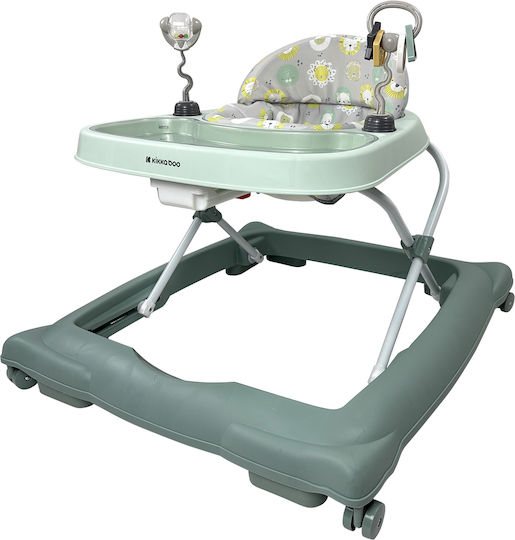 Kikka Boo Baby Walker for 6+ Months Green
