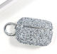 Калъф За Безжични Слушалки AirPods Pro 2 Electroplating Glitter Diamond Сребърен