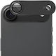 Iphone 17 Air Enkay Anti-reflection Camera Lens Frosted Armor Aluminium Alloy Tempered Glass Film Black