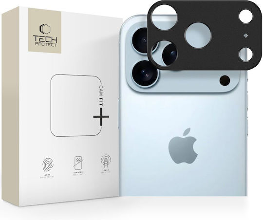 Tech-Protect Camalloy Fit+ Camera Protection Metal Frame Black for iPhone 17 Pro Max