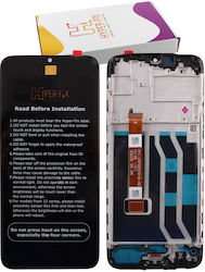 Hyper Fix Οθόνη με Πλαίσιο για REALME C3, C3i, NARZO 10A (Μαύρο)