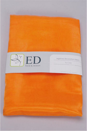 Mica Плат за Дрехи Органза 300x150бр Orange