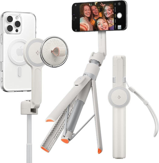 Spigen S581w Selfie Stick Trepied Pentru Telefon Mobil Bluetooth Negru