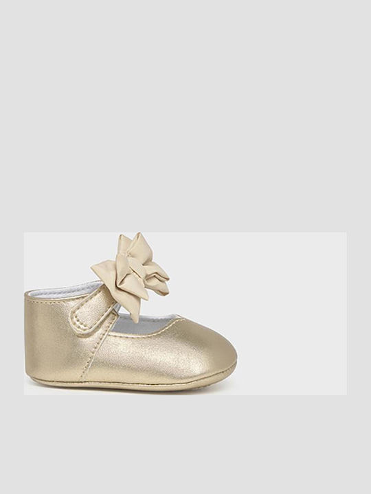 Mayoral Baby Ballerinas Gold