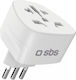 SBS Steckdosenadapter von Universal zu Universal