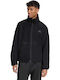 Cardigan Fleece pentru Bărbați Black