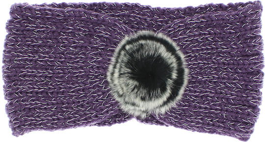Bentită Tricotată Pentru Femei 100% Acrilic Buticcochet O Mărime Blană Artificială Violet Bnt323