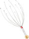 Scalp Massage Device Pain Relief Soothing Effect 3d Stimulation Silver Red