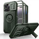 Dexnor 360 Full Cover Husa Metalică Verde iPhone 14 Pro