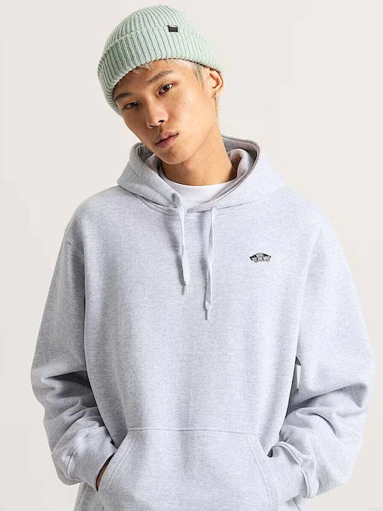 Vans Style 76 Φούτερ με Κουκούλα Ανοιχτό Γκρι