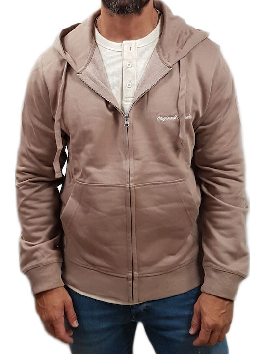 Jack & Jones Ζακέτα με Κουκούλα Mocha Meringue,...
