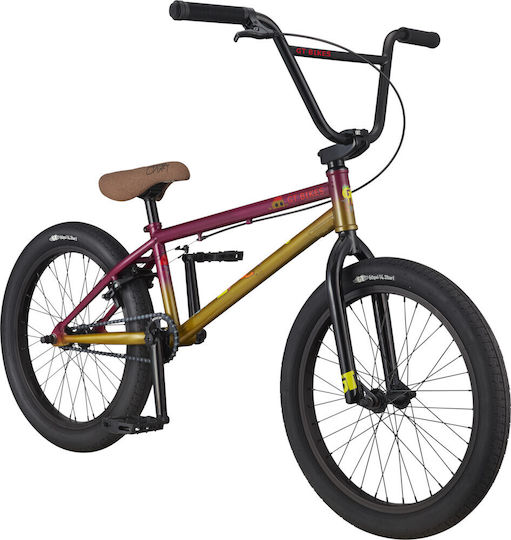 GT Performer 20" Gold Bike BMX with Speeds
