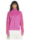 Track Top Women's Sweatshirt Jacket Fuchsia