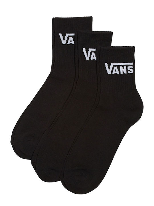 Vans Classic Half Crew Herren Socken Black 3Pack